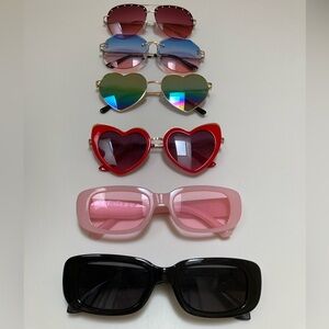 6 Sunglasses Bundle